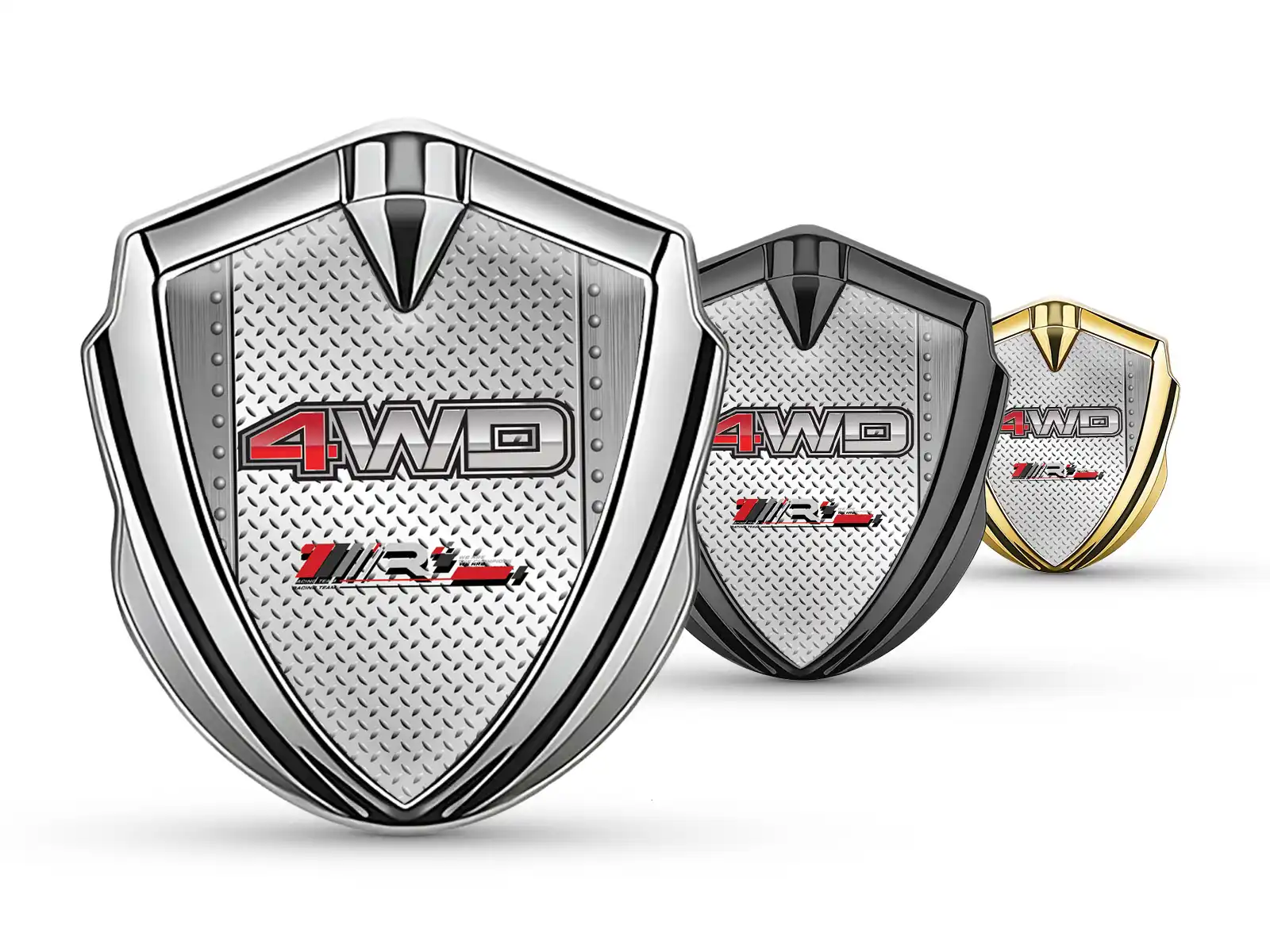 3D Emblema Insignia Experto Concepto Acero Inox 3D